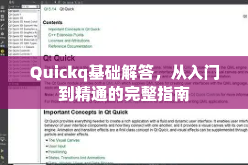 Quickq基础解答，从入门到精通的完整指南